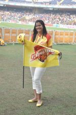 at CCL match in D Y Patil, Mumbai on 25th Jan 2014